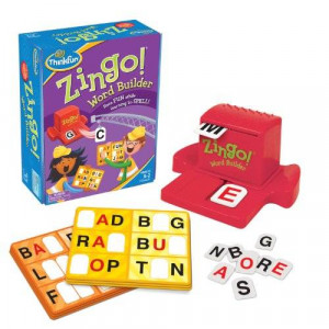 Think Fun Zingo Word Builder Board Game