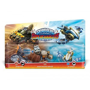 Activision Skylanders SuperChargers Triple Pack #1: Jet Stream, Shark Tank, Shark Shooter Terrafin - Amazon Exclusive