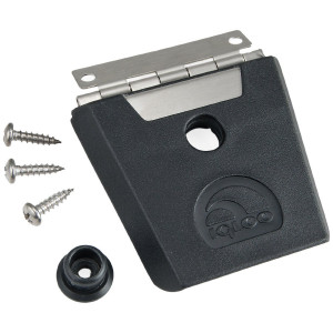 Igloo Hybrid Stainless and Plastic Latch (Black/Silver)