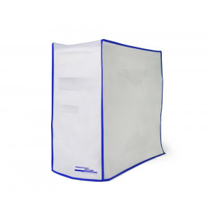 Computer Dust Solutions, LLC Computer Dust Solutions CPU Dust Cover, Covers PC Case, Silky Smooth Antistatic Vinyl, Translucent