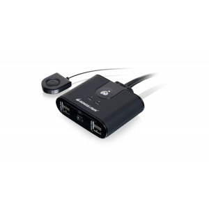 IOGEAR 2 x 4 USB 2.0 Peripheral Sharing Switch (GUS402)