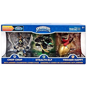 Skylanders Imaginators, Exclusive Champions Combo Pack (Chop Chop, Stealth Elf and Trigger Happy)