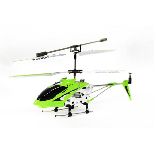 Syma S107 3 Channel RC Helicopter with Gyro, Green