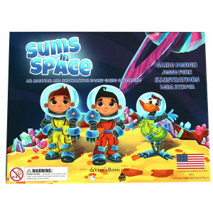 da Vinci's Room Sums in Space - An Addition and Subtraction Math Game for Kids