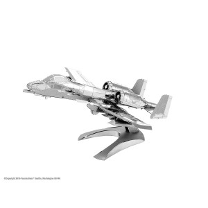 Fascinations Metal Earth A-10 Warthog Airplane 3D Metal Model Kit