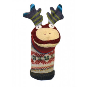 Cate and Levi Moose Hand Puppet