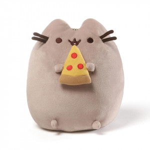 Gund 9.5 inch Pusheen Pizza - Tan