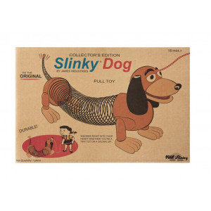 The Original Slinky Brand Slinky Dog Retro Packaging