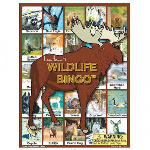 Wildlife Bingo Game