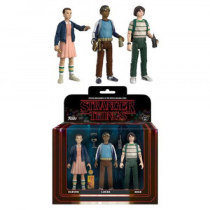 Funko Stranger Things 3.75 inch Action Figures - Eleven, Lucas and Mike