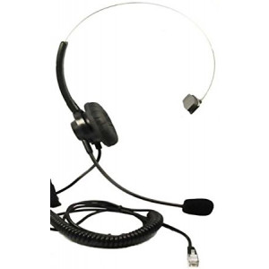 Headset Headphones + Adjustable Volume + Mute Control for Cisco Ip Telephone 7931 7940 7960 7970 7962 7975 7961 7971 7960 M12 M22 and All Series