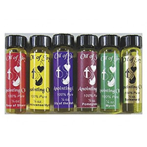 Anointing Oil Assorted 1/4 Oz Pack of 6