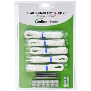 United Shade 650000 Pleated String First Aid Kit