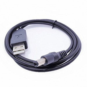 Baofeng USB Smart Charger (9-10.8V) Transformer Cable for BaoFeng UV-5R,UV-82,BF-F8HP,UV-82HP,UV-5X3 (CH-5, CH-8, etc. charger base compatible)