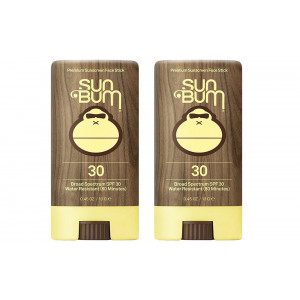 Sun Bum SPF 30 fPVNM Sunscreen, Original Face Stick (2 Pack)