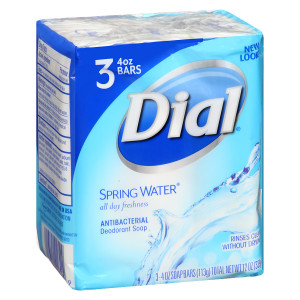 Dial Antibacterial Deodorant Soap Spring Water