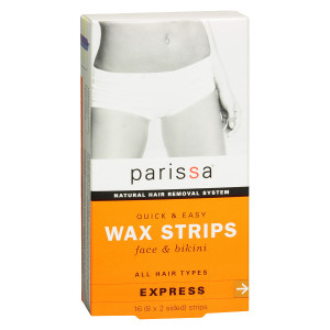 Parissa Quick & Easy Wax Strips, Face & Bikini