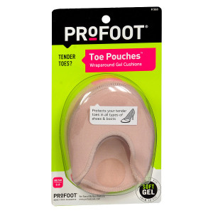 Profoot Care Pump Pouches Amazing Wraparound Toe Cushions 6-10