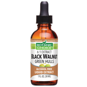 Botanic Choice Black Walnut Green Hulls Herbal Supplement Liquid