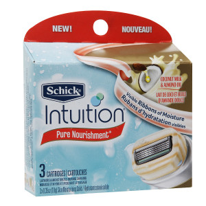 Schick Intuition Pure Nourishment with Coconut Milk & Almond Oil Razor Refills