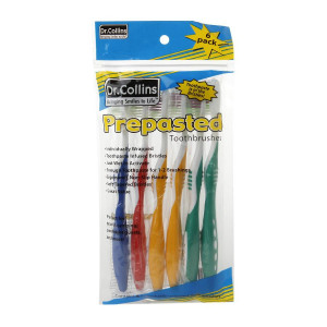 Dr. Collins Prepasted Toothbrushes