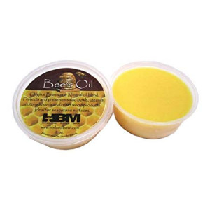 Bee's Oil Salad Bowl and Wood Conditioner and Preservative - 8 Oz. Tub Food Safe Beeswax - Holland Bowl Mill