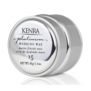 Kenra Platinum Working Wax #15, 1.4-Ounce