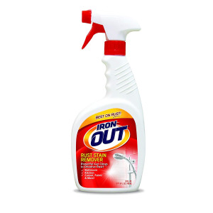 Iron OUT Rust Stain Remover Spray Gel, 24 Fl. Oz. Bottle