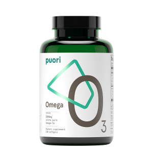 O3 Pure Omega 3 Burpless Fish Oil Softgels + Lemon | 2000mg 120 Epa Dha Supplements Natural Capsules | Aceite de Pescado