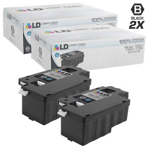 LD Compatible Toner Cartridge Replacement for Dell 331-0778 810WH High Yield (Black, 2-Pack)