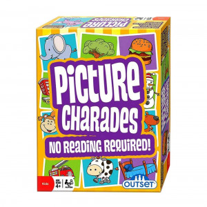 Outset Media Picture Charades for Kids - No Reading Required! - An Imaginative Twist on a Classic Game Now for Young Children by