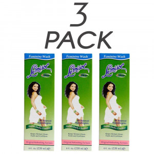 Lemisol Plus, Gentle Daily Feminine Cleanser, Original Refreshing Formula - 8 Oz (pack of 3)