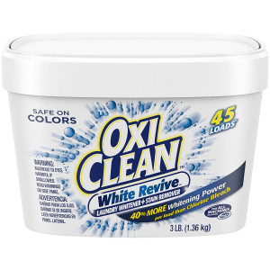 OxiClean White Revive Laundry Whitener + Stain Remover, 3 lbs.