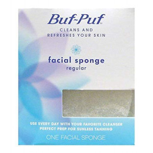 Buf-Puf Facial Sponge, Regular 1 ea(pack of 2)