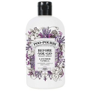 Poo-Pourri Before-You-Go Toilet Spray 16 oz Bottle, Lavender Vanilla Scent