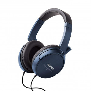 Edifier H840 Audiophile Over-The-Ear Headphones - Hi-Fi Over-Ear Noise-Isolating Closed Monitor Music Listening Stereo Headphone - Blue