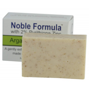 Noble Formula 2% Pyrithione Zinc (ZnP) Argan Oil Bar Soap, 3.25 oz