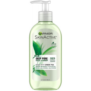 Garnier SkinActive Face Wash with Green Tea, Oily Skin, 6.7 fl. oz.