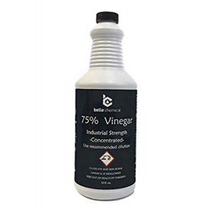 75% Pure Vinegar - Concentrated Industrial Grade  32oz PACKAGING MAY VERY