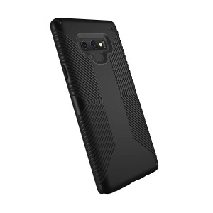 Speck Products Samsung Note 9 Case, Presidio Grip Cell Phone Case, Black/Black