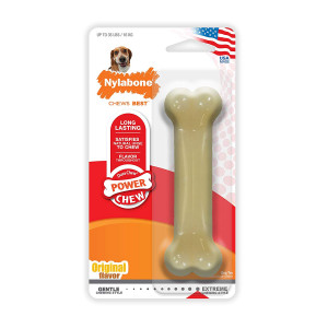 Nylabone Dura Chew Petit Bacon Flavored Bone Dog Chew Toy