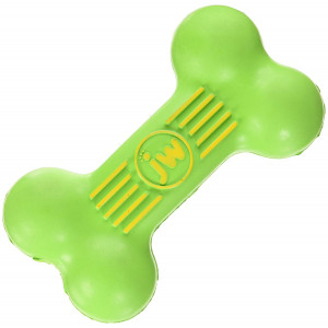 JW Pet Company iSqueak Bone Rubber Dog Toy