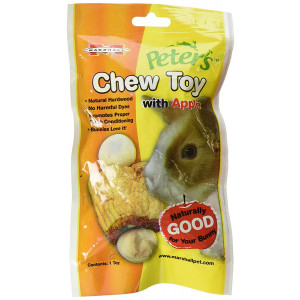 Peter's Chew Toy for Rabbits and Small Animals, Apple