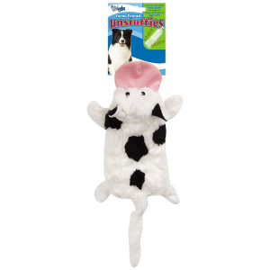 Grriggles US5460 14 14 Farm Friend Unstuffies Dog Squeak Toy