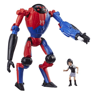 Spider-Man: Into The Spider-Verse SP//Dr and Peni Parker 6"-Scale Super Hero Figure Toy