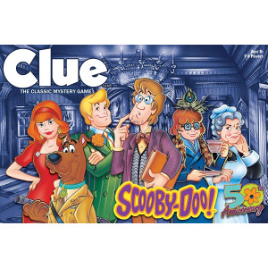CLUE: Scooby-Doo Board Game | Official Scooby-Doo Merchandise Based on The Popular Scooby-Doo Cartoon | Classic Clue Game Featuring Scooby-Doo Characters | Gather The Gang and Solve The Mystery!