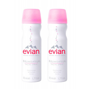 Evian Facial Spray, 1.7 oz. Travel Duo