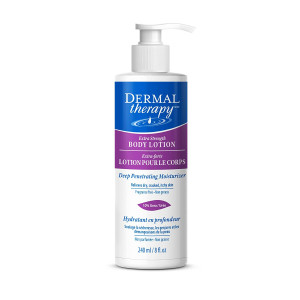 Dermal Therapy Extra Strength Body Lotion - Hydrating Treatment Restores Moisture to Heal Dry, Cracked, Itchy Skin | 5% Alpha Hydroxy Acids and 10% Urea | 8 fl. oz