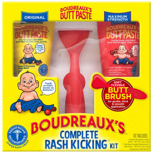 Boudreaux's Complete Rash Kicking Kit, Diaper Rash Ointment and Applicator