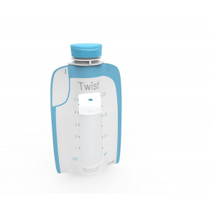 Kiinde Twist Pouch Breast Milk Storage Bags for Pumping, Freezing, and Feeding